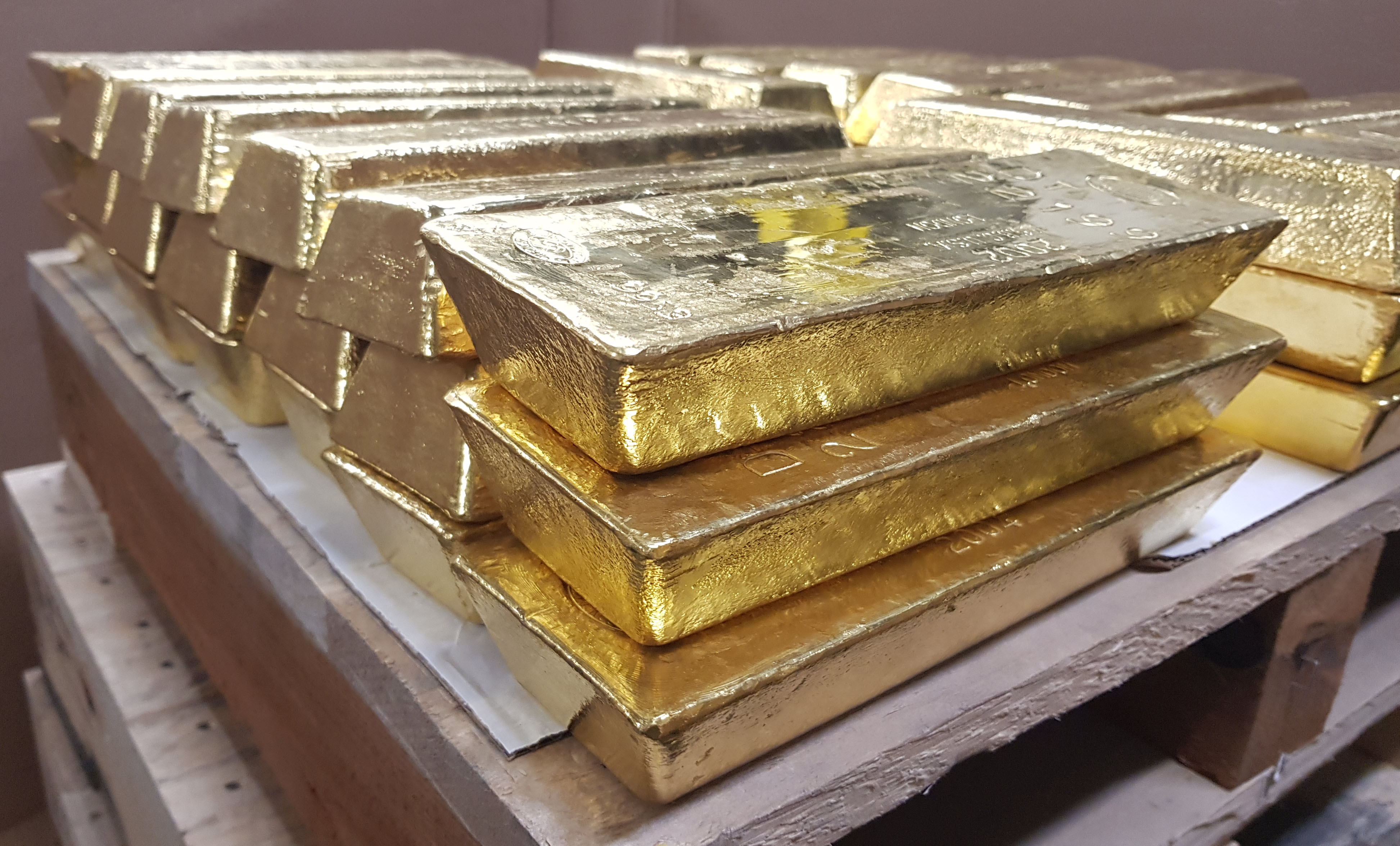 Real Gold Bars S S Central America Justh Hunter Gold Bar