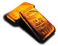 Two gold bars