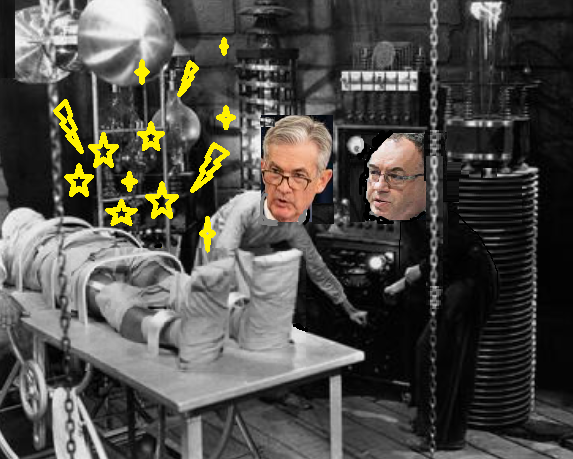 Mad professors at work in the lab Mad professors at work in the lab