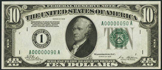 Details about   20 Gold Banknotes Notes Reserve Bill Currency Money Coins Non Paper Federal US 